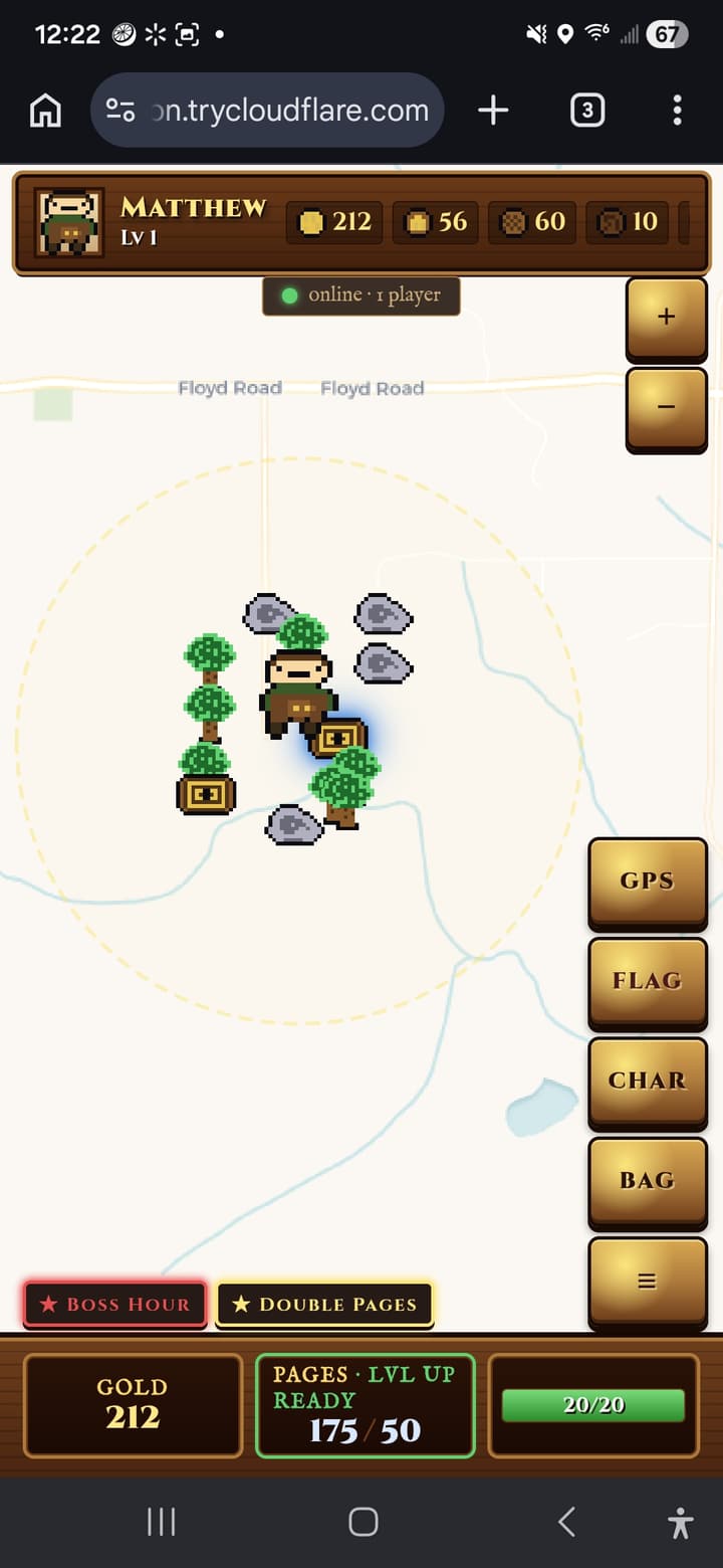World event chips: Boss Hour and Double Pages active